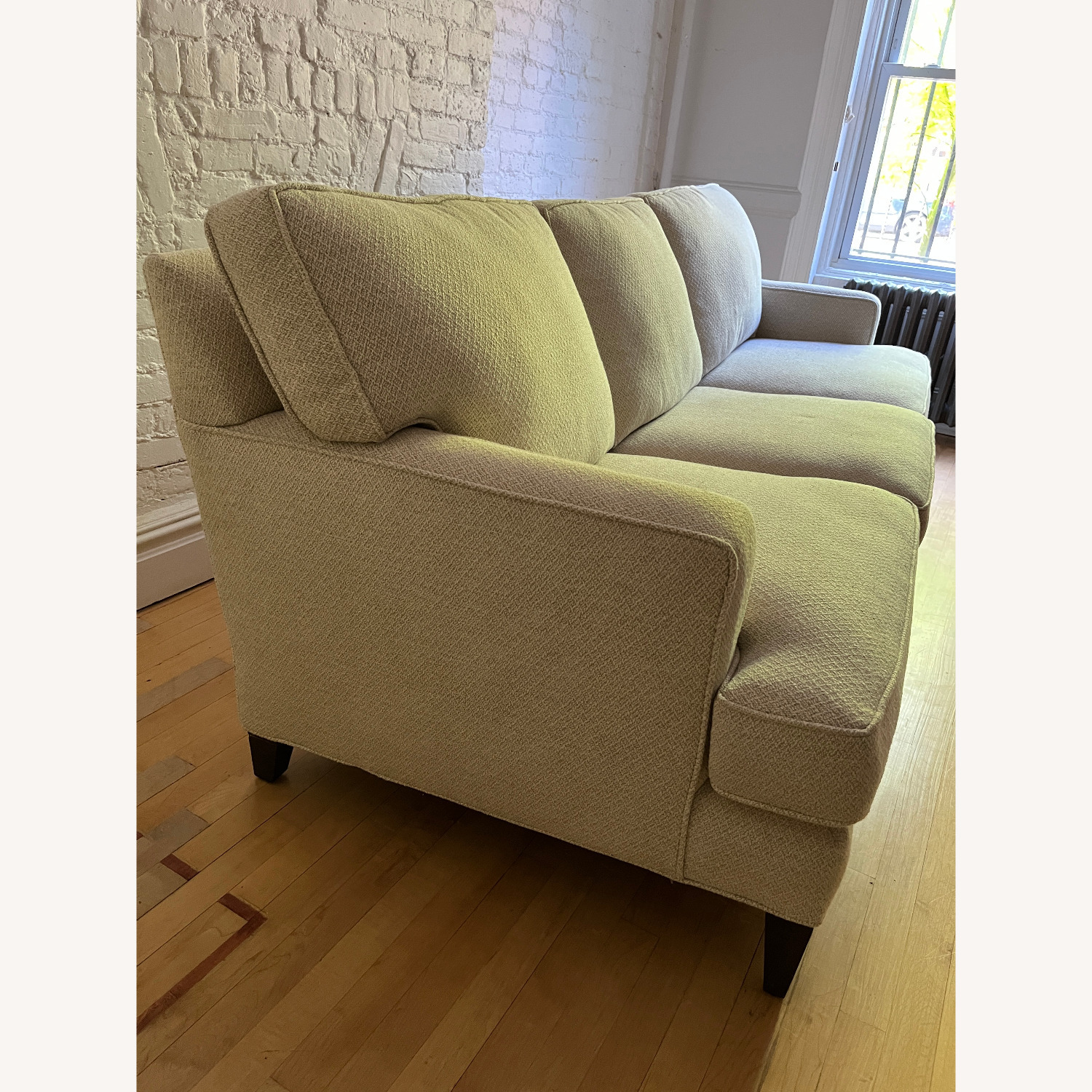 Room & Board Seaton 86" Three-Cusion Sofa in Tiad Porcelain - image-3