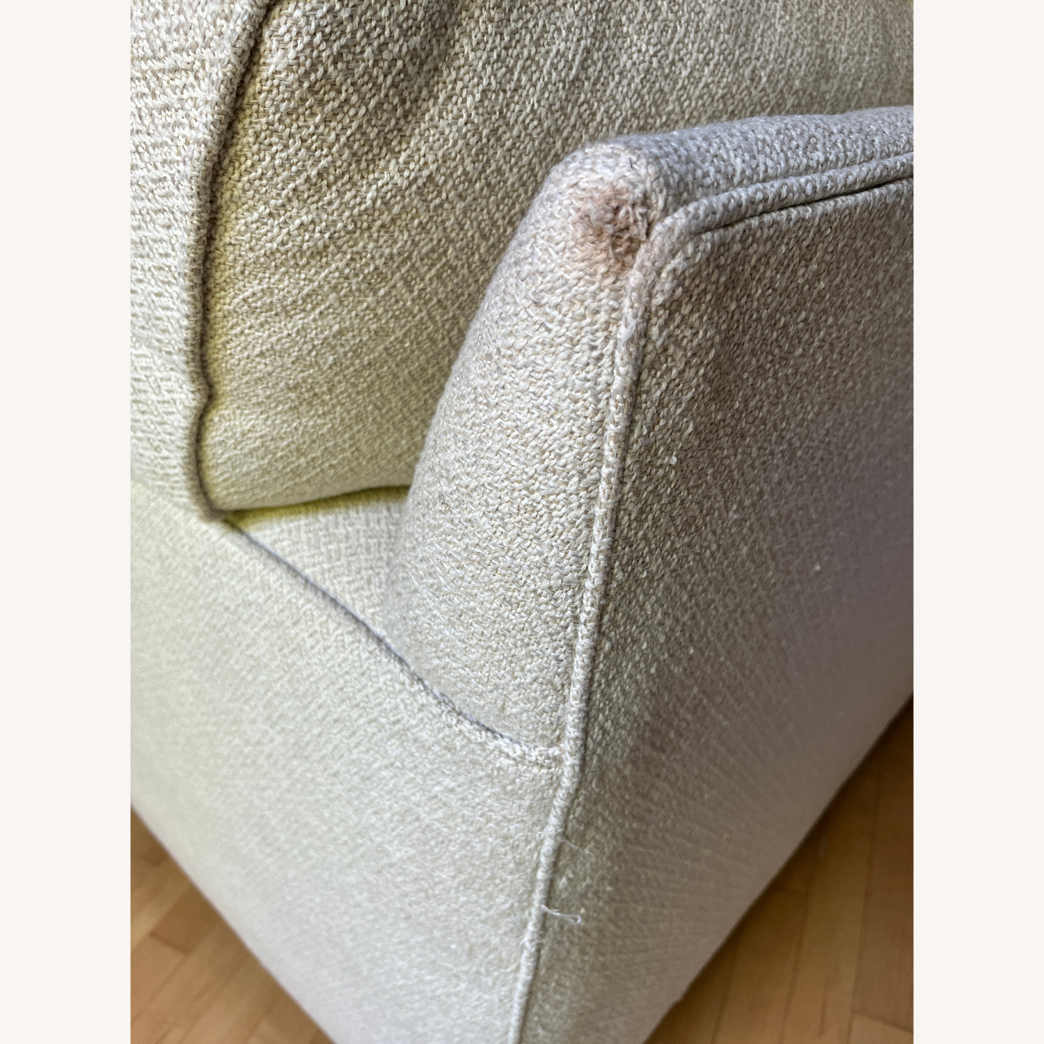 Room & Board Seaton 86" Three-Cusion Sofa in Tiad Porcelain - image-14