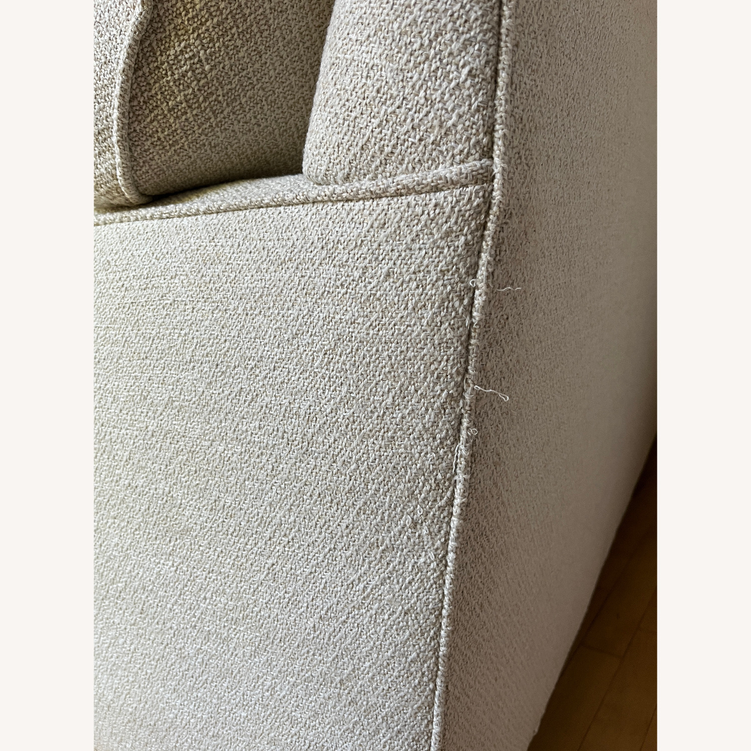 Room & Board Seaton 86" Three-Cusion Sofa in Tiad Porcelain - image-6