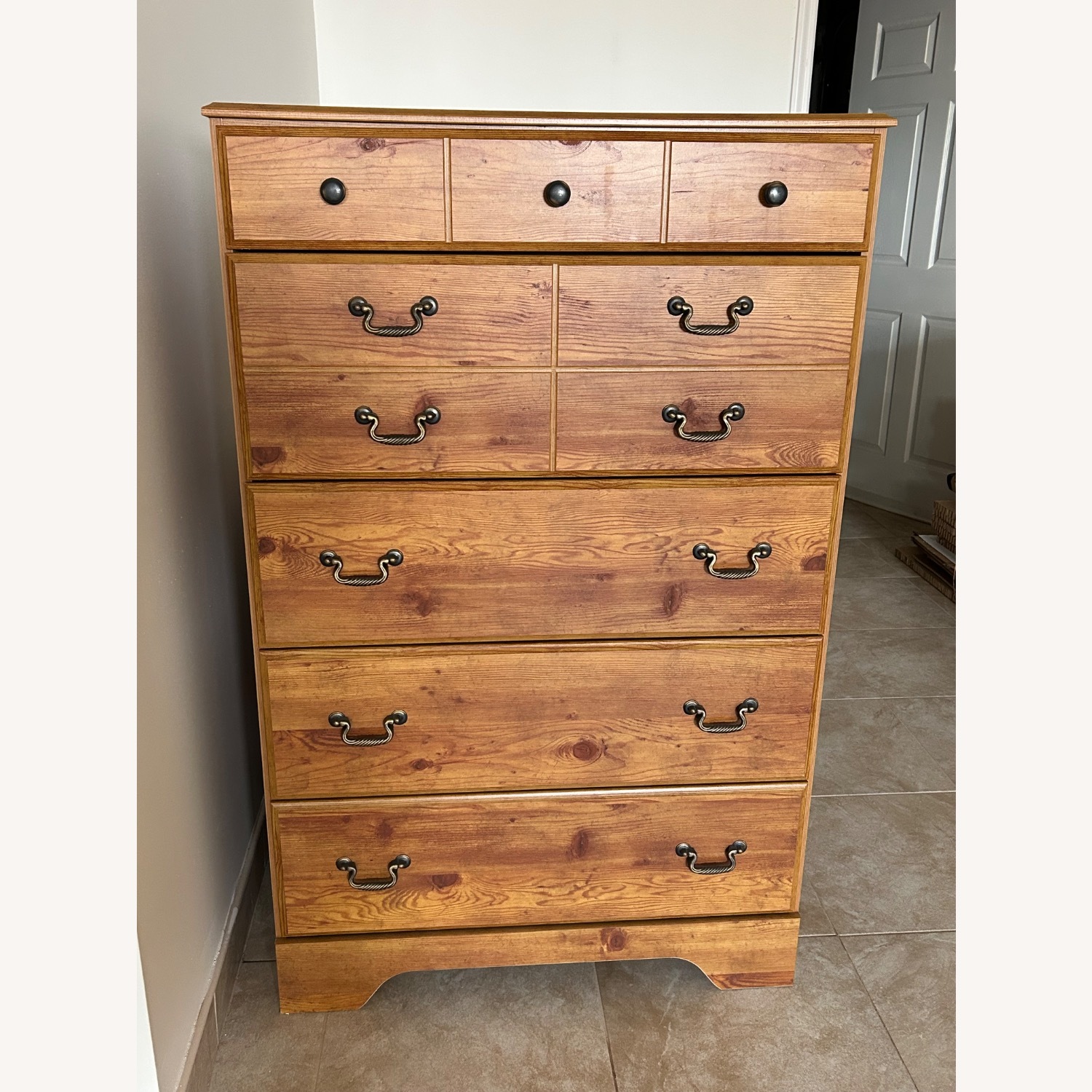 Ashley Conrad Pine Chest - image-1