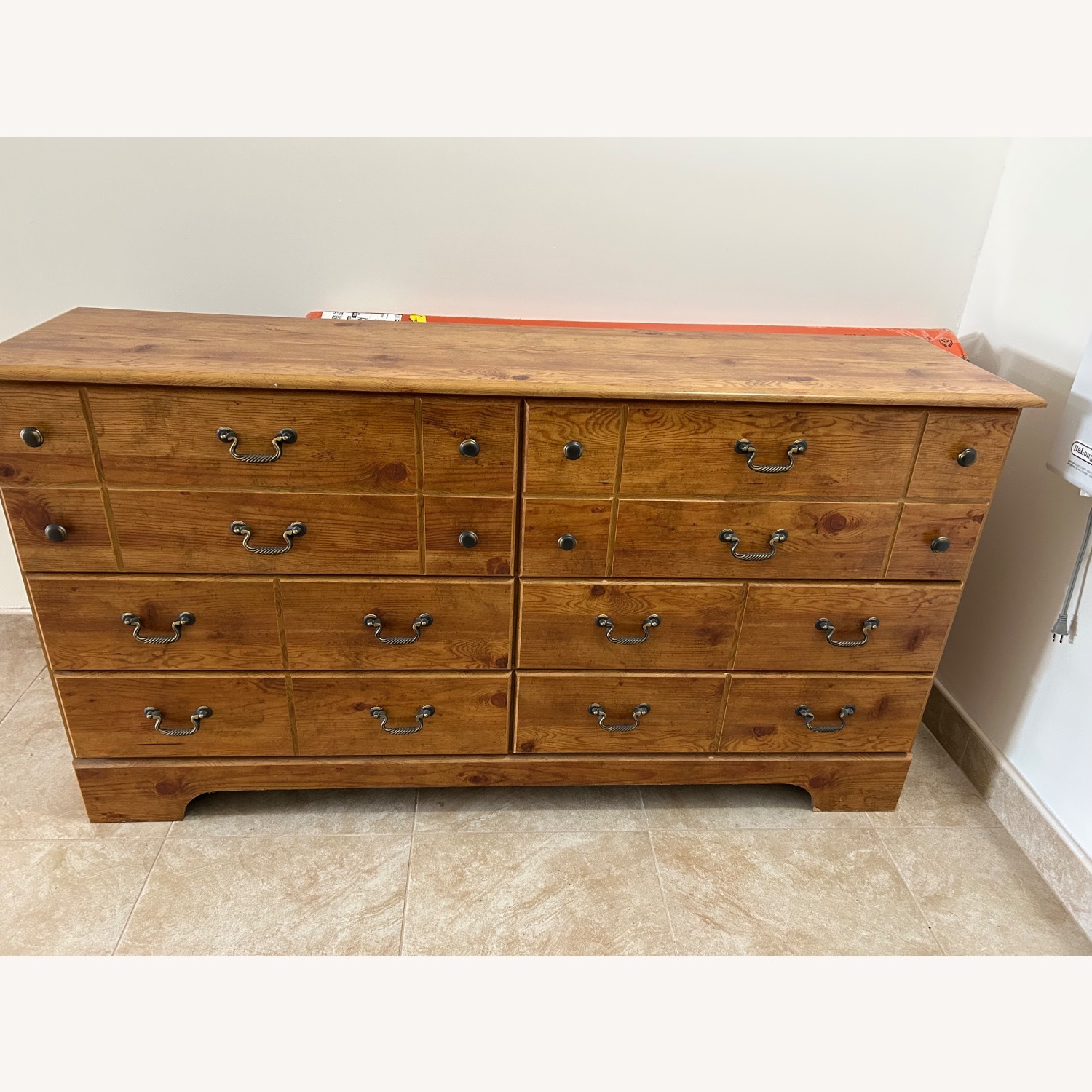 Ashley Conrad Pine Dresser - AptDeco