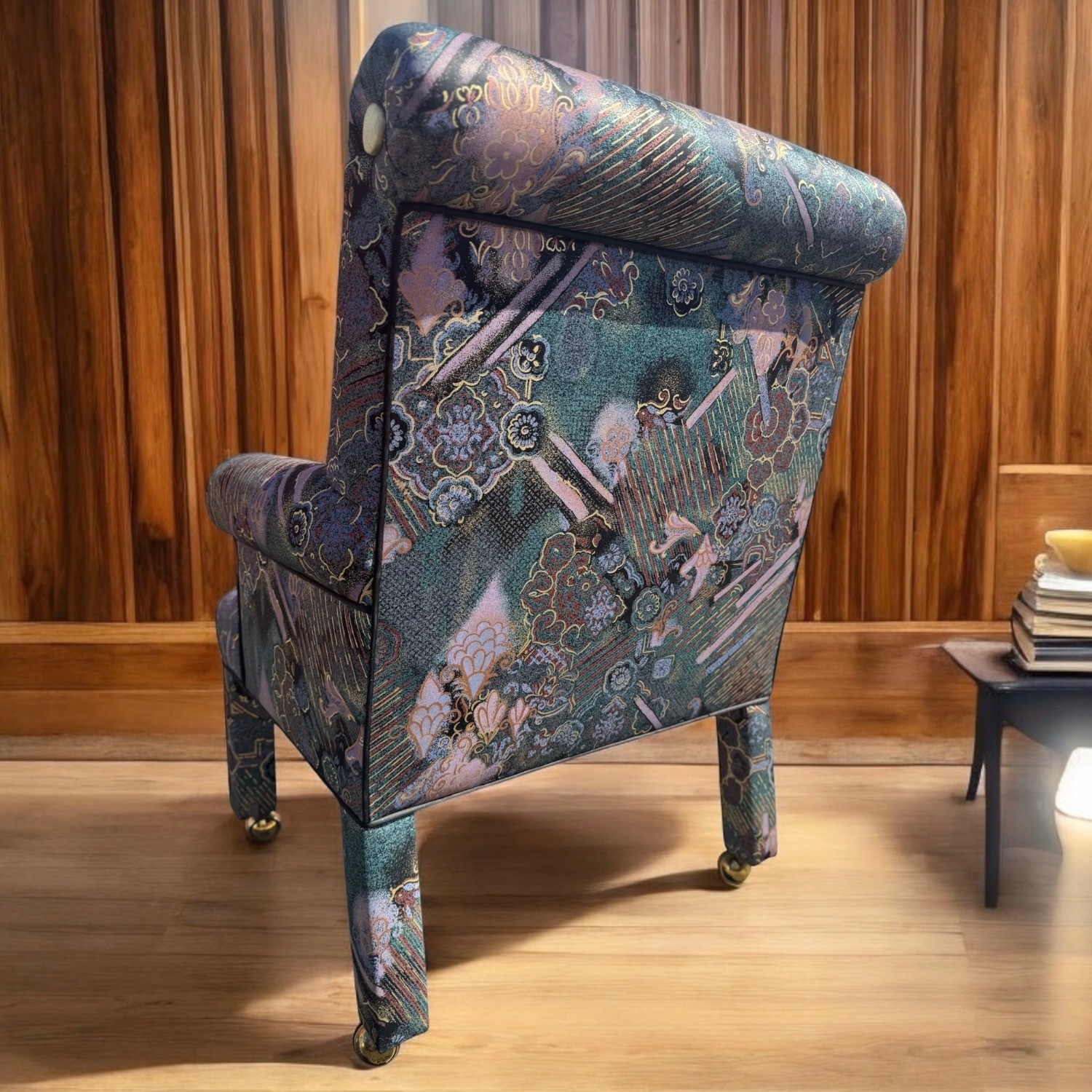 Rare Vintage Mastercraft Insprd Art Deco Armchair - image-15