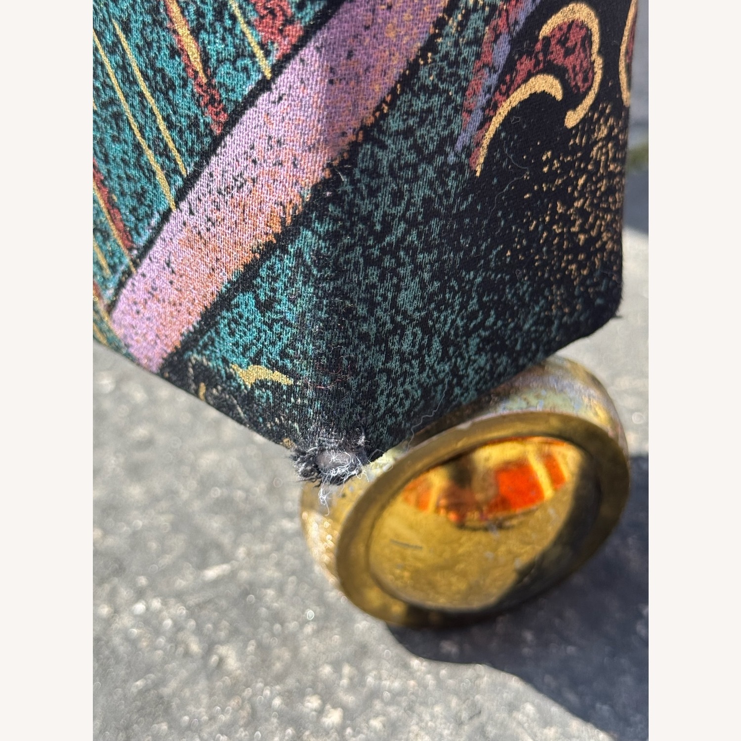 Rare Vintage Mastercraft Insprd Art Deco Armchair - image-11