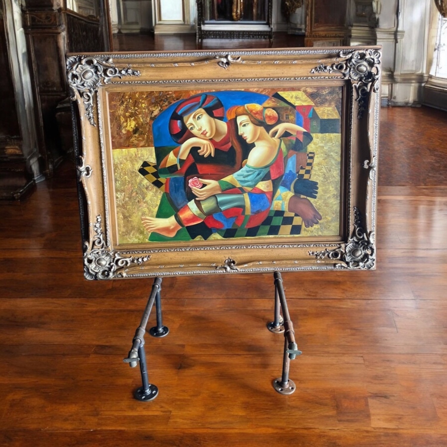 Oleg Zhivetin Style framed Figurative Art Painting - image-1