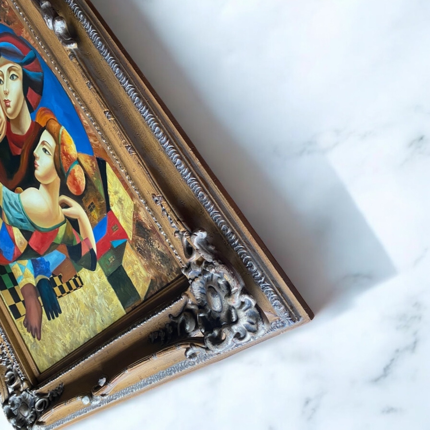 Oleg Zhivetin Style framed Figurative Art Painting - image-4