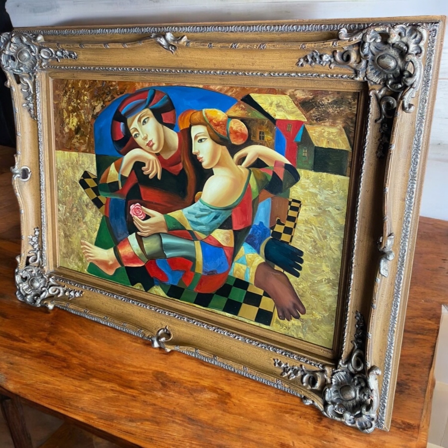 Oleg Zhivetin Style framed Figurative Art Painting - image-2