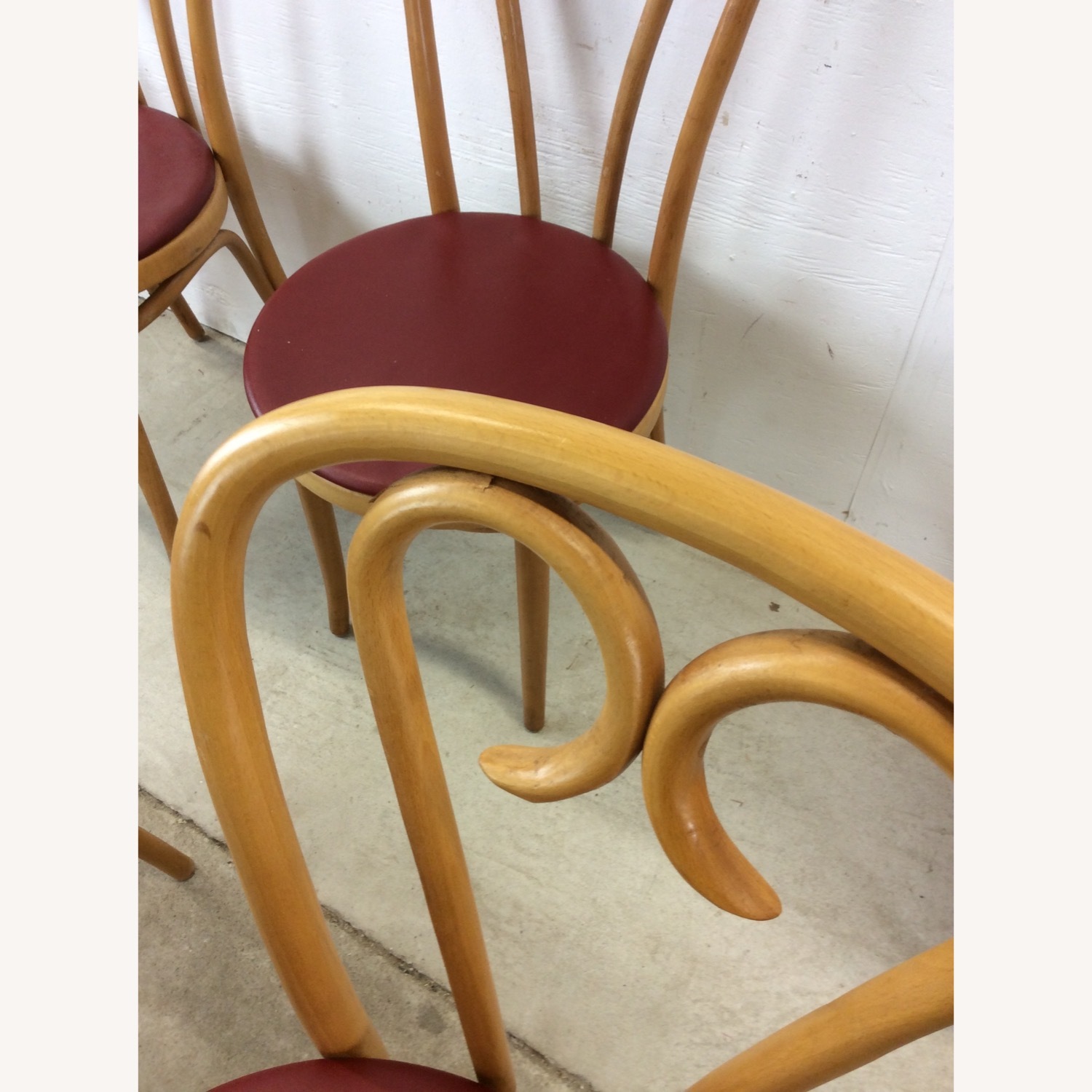 Set of 8 Thonet Style Dining Chairs - image-3