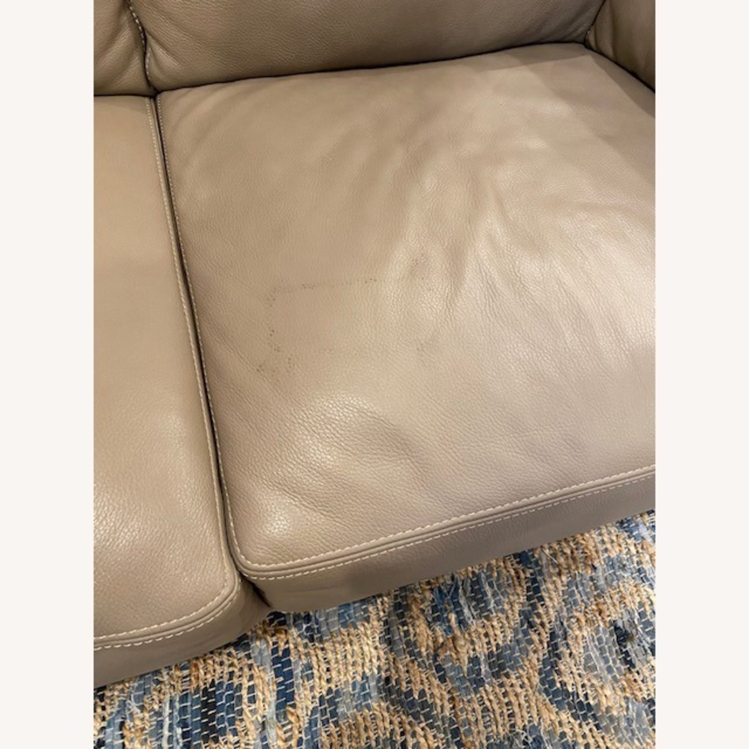 3 Seater Leather Sofa - image-4