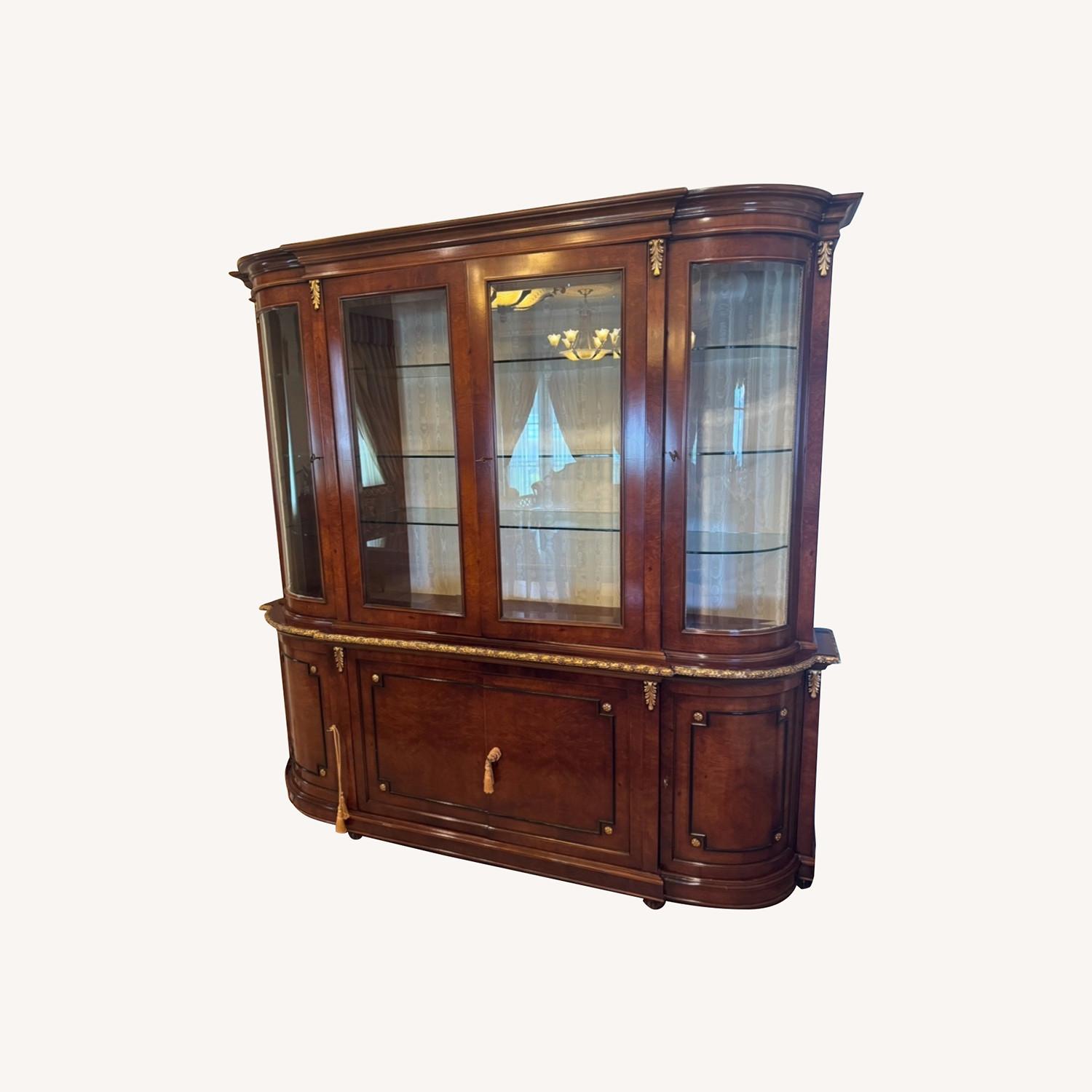 Armando Rho Italy French China Cabinet Display - image-0