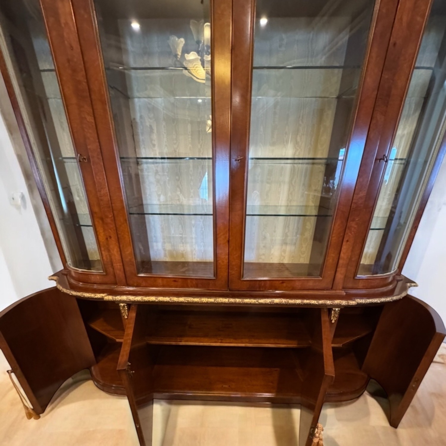 Armando Rho Italy French China Cabinet Display - image-7