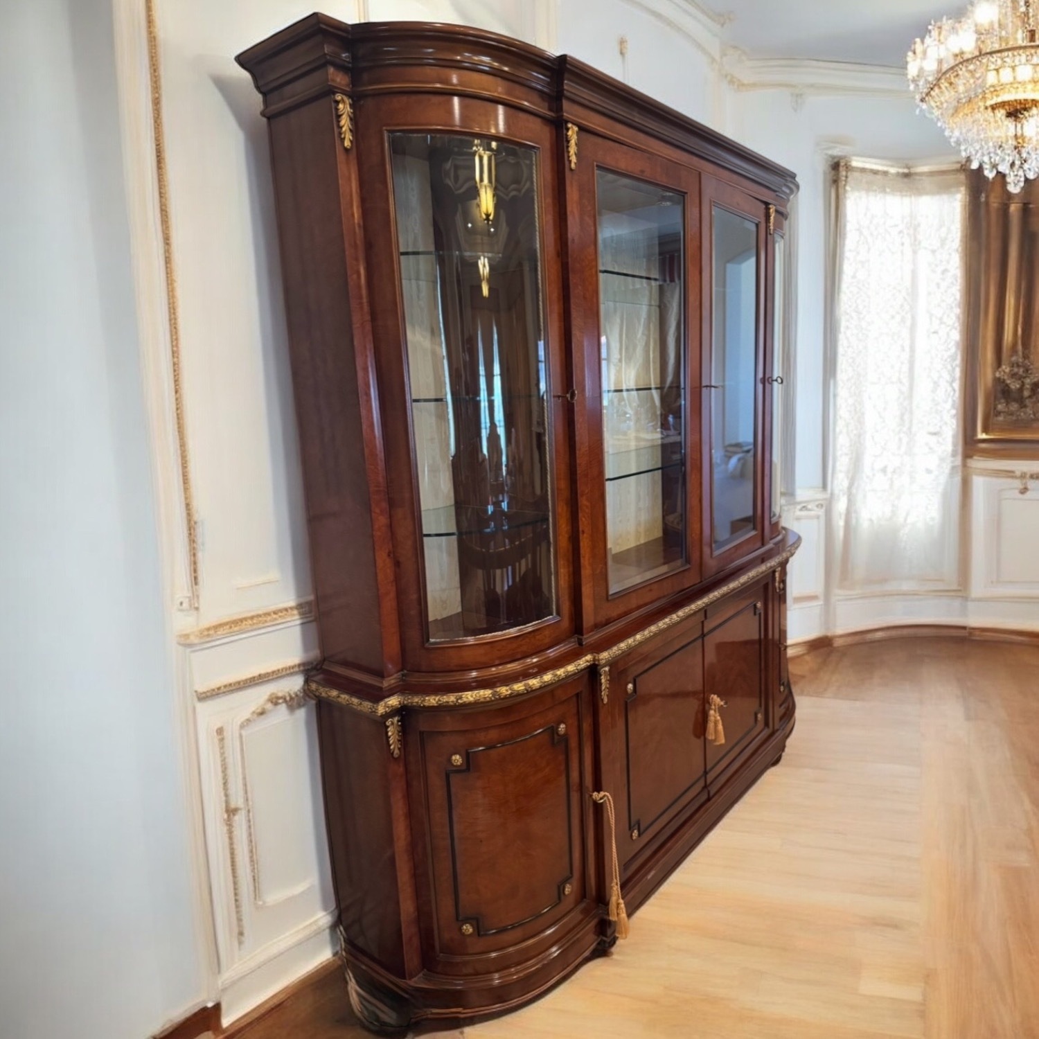Armando Rho Italy French China Cabinet Display - image-5