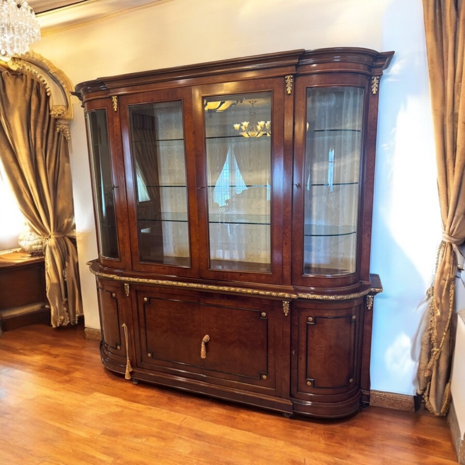 Armando Rho Italy French China Cabinet Display - image-1