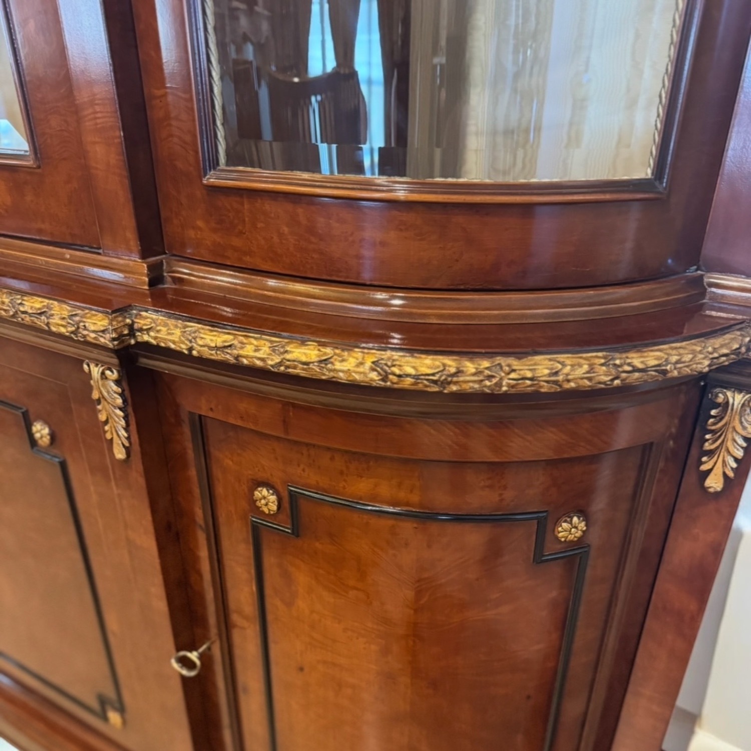 Armando Rho Italy French China Cabinet Display - image-6