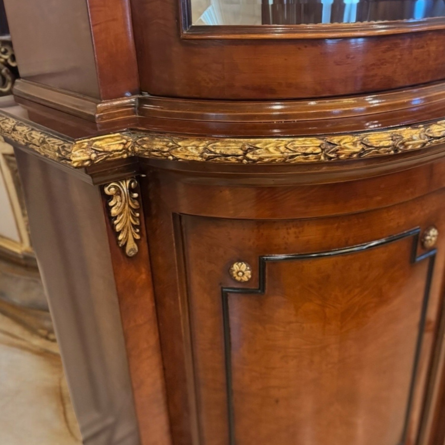 Armando Rho Italy French China Cabinet Display - image-8