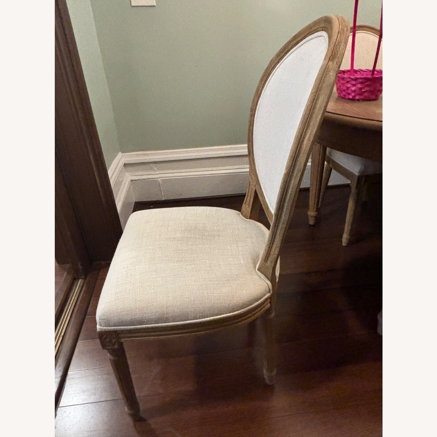 Restoration Hardware Vintage French Fluted-Leg Extension Dining Table - image-7