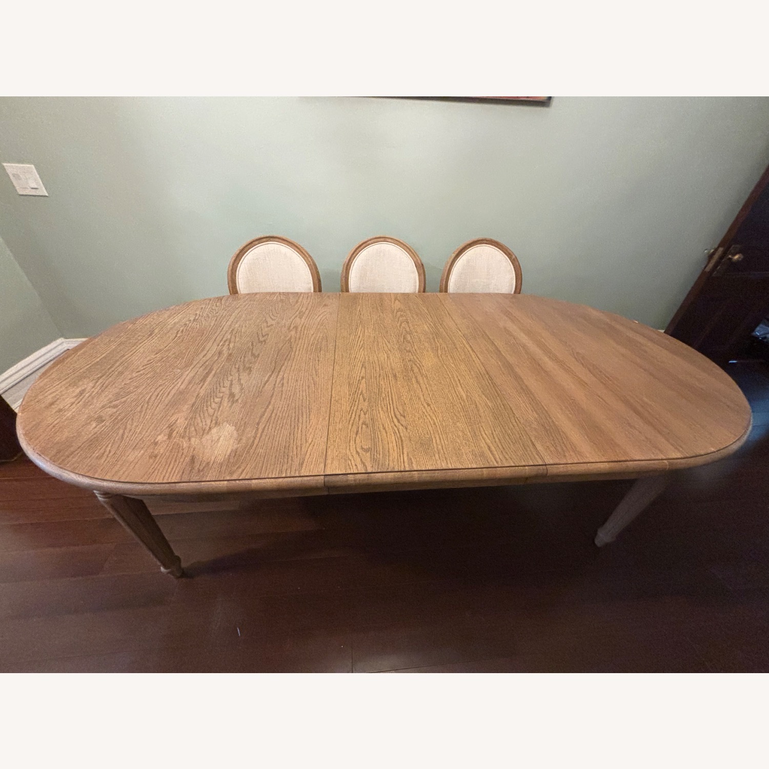 Restoration Hardware Vintage French Fluted-Leg Extension Dining Table - image-6