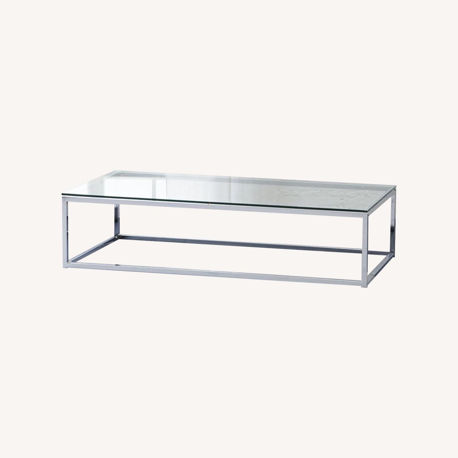 CB2 Smart Glass Coffee Table - image-0