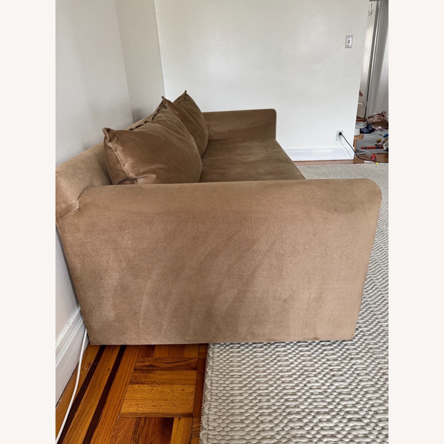 Performance Velvet Custom Sofa - Clad Home Asher  - image-3