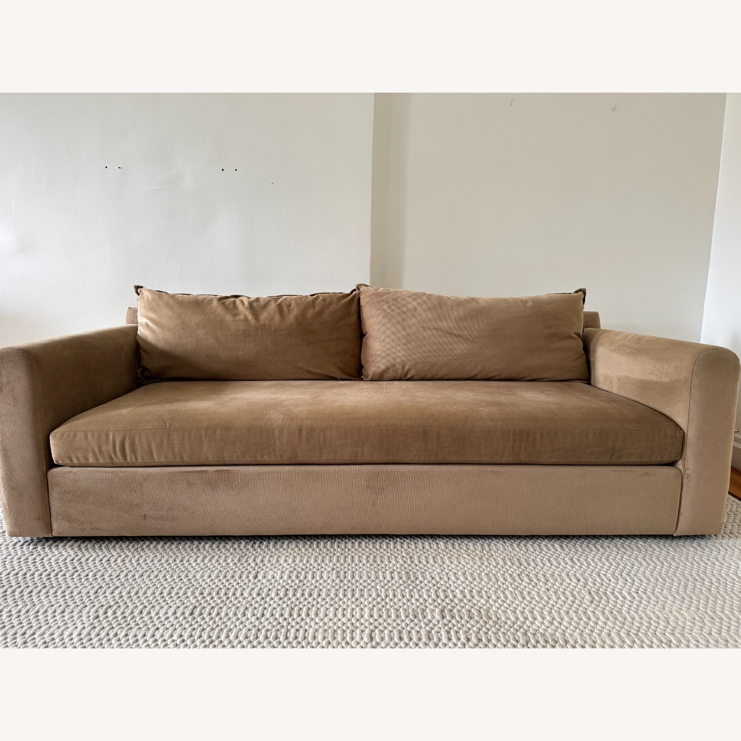 Performance Velvet Custom Sofa - Clad Home Asher  - image-1