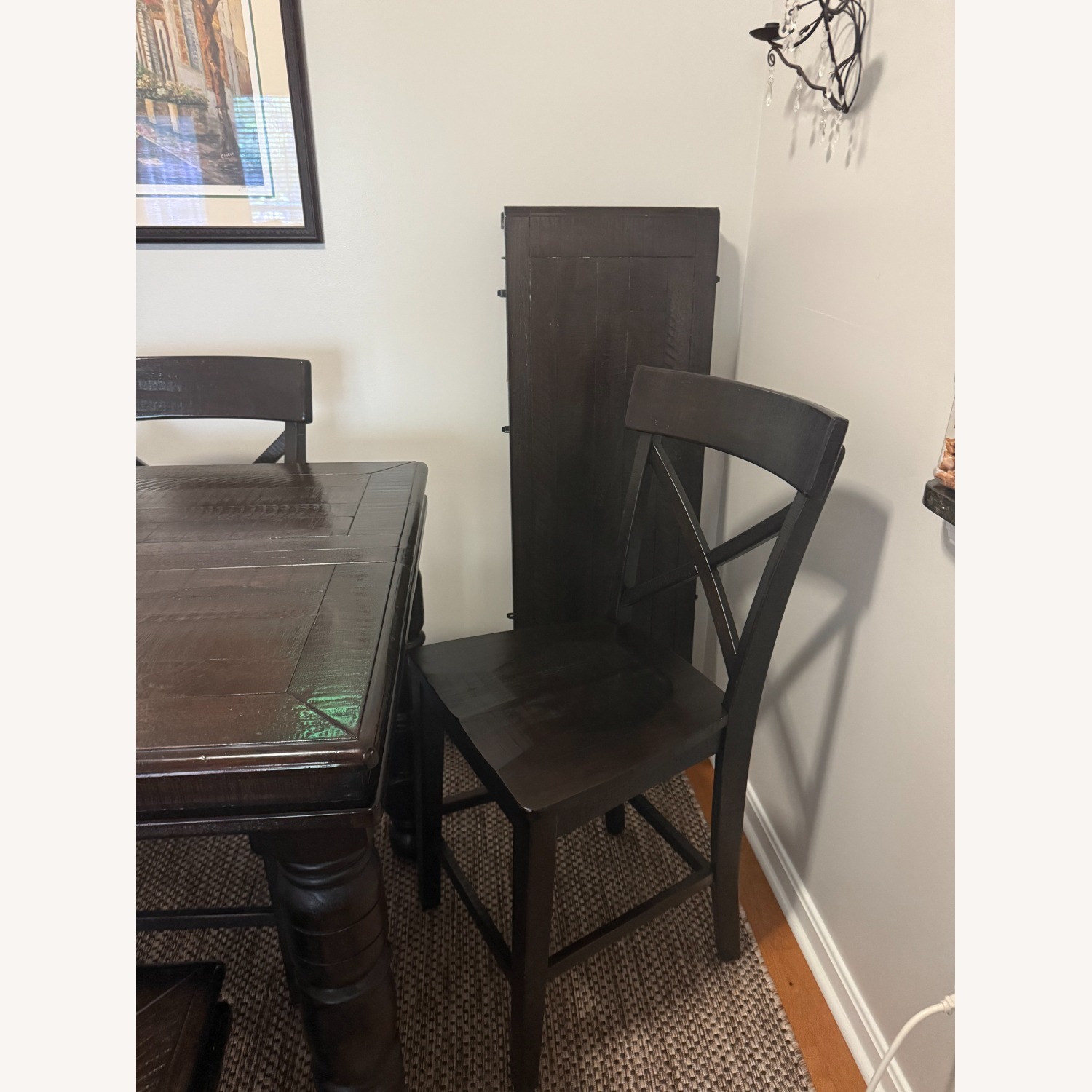 Ashley Furniture Wood Dinning Set with Bench - image-3