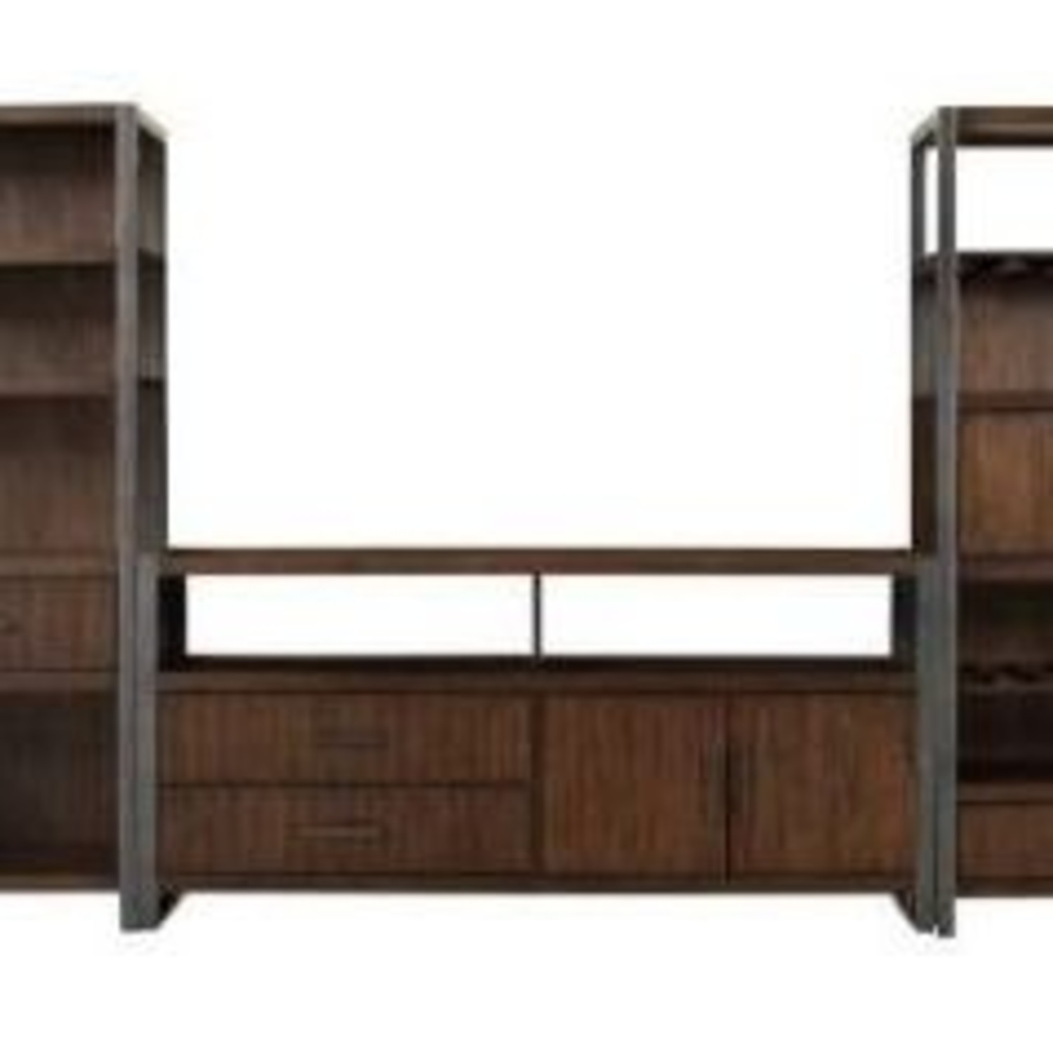 Raymour & Flanigan 3 Piece Console + Bar + Storage - image-2