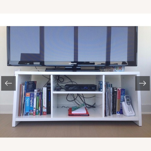 Used CB2 Media Storage Bookcase TV Stand for sale on AptDeco