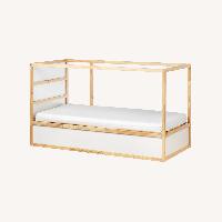 IKEA KURA イケア　キューラ　＊ひき取り限定＊　神戸・芦屋 KURA キューラ リバーシブルベッド, ホワイト/パイン材, 90x200