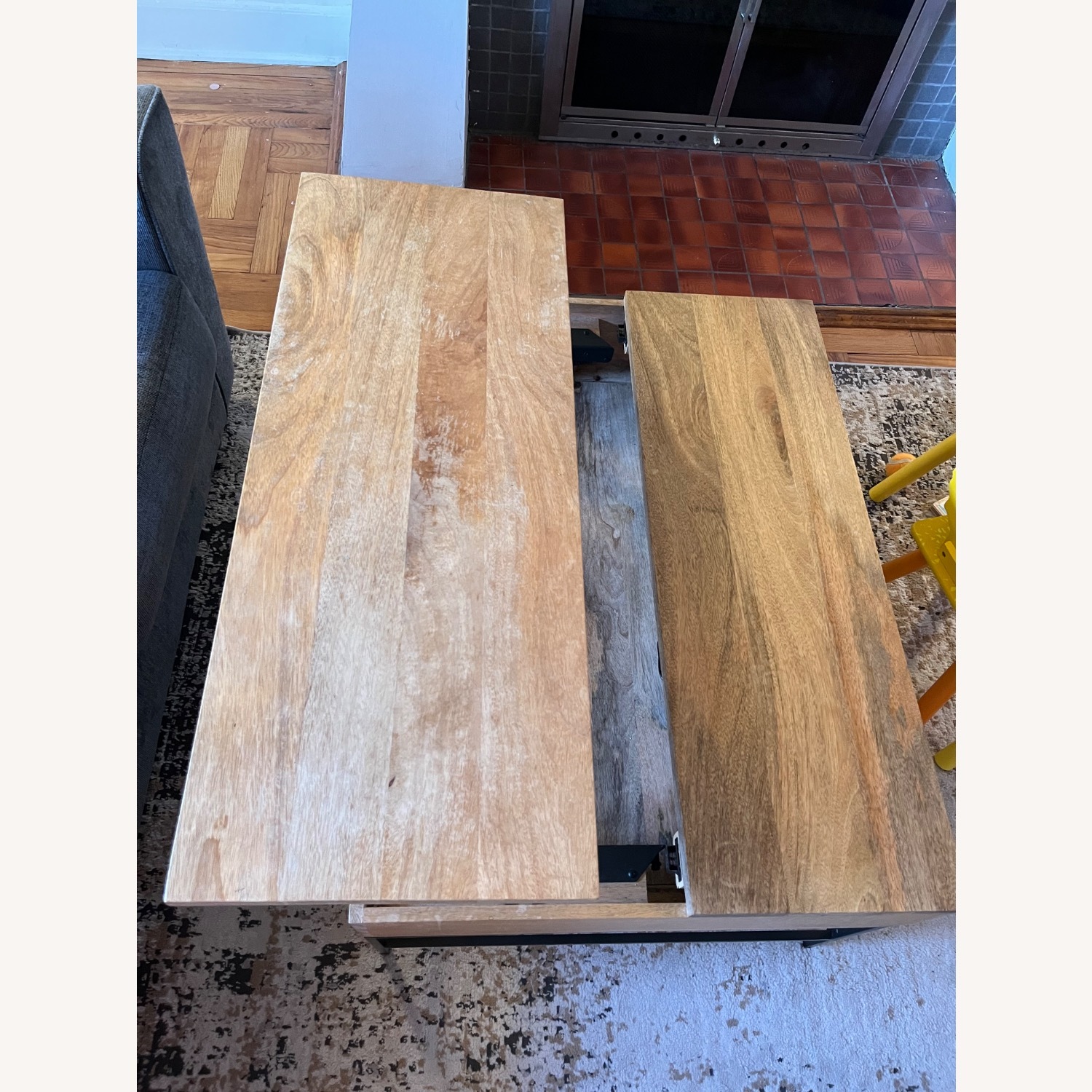 West Elm Storage Coffee Table - image-3