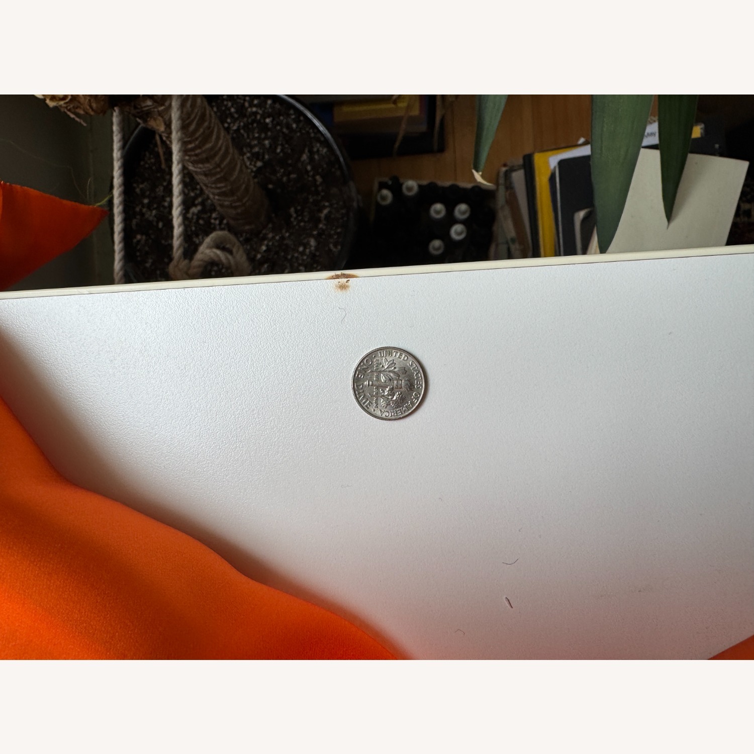 Poppin Series L Adjustable Desk in White - image-5