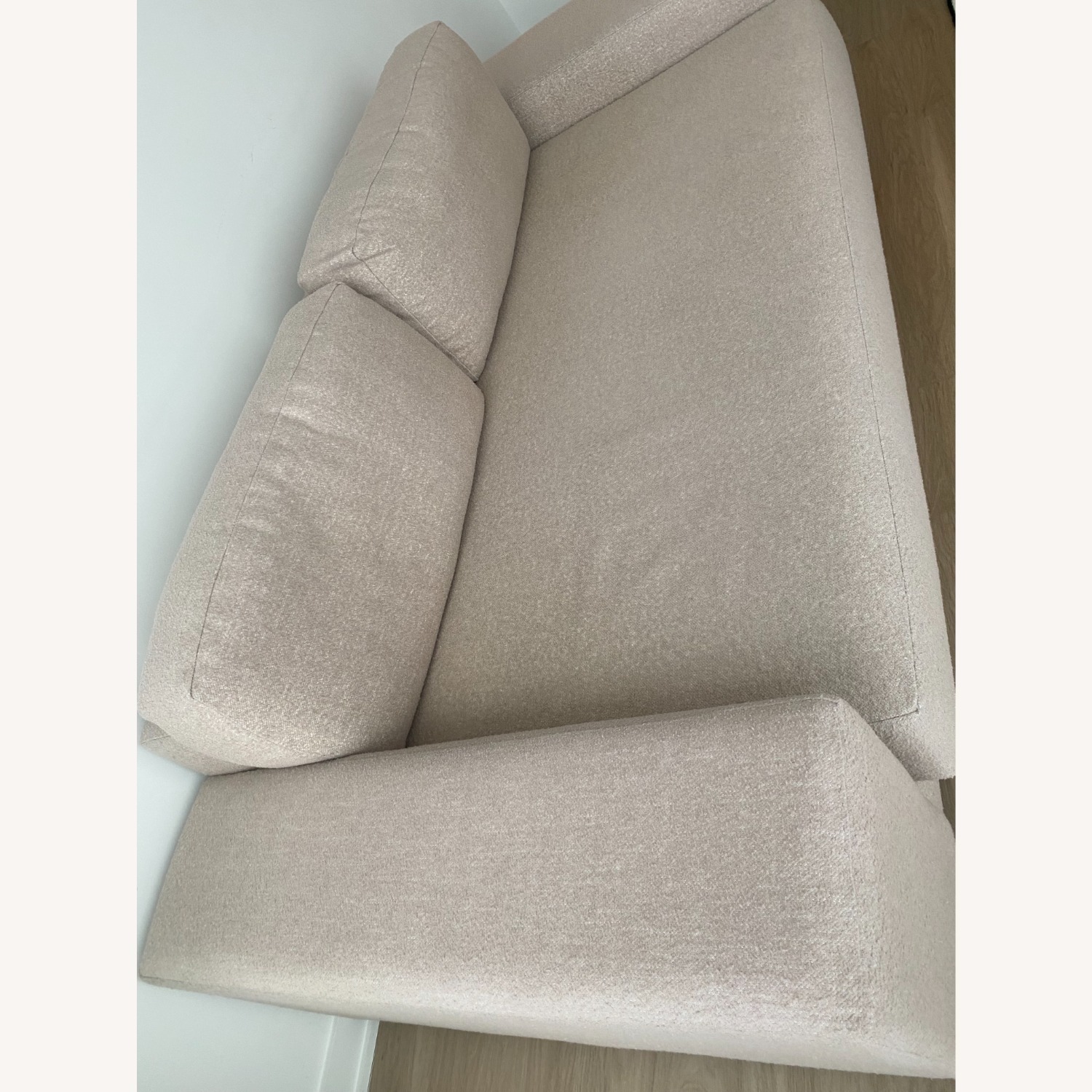 Crate & Barrel Horizon 88.5" Upholstered Sofa - image-1