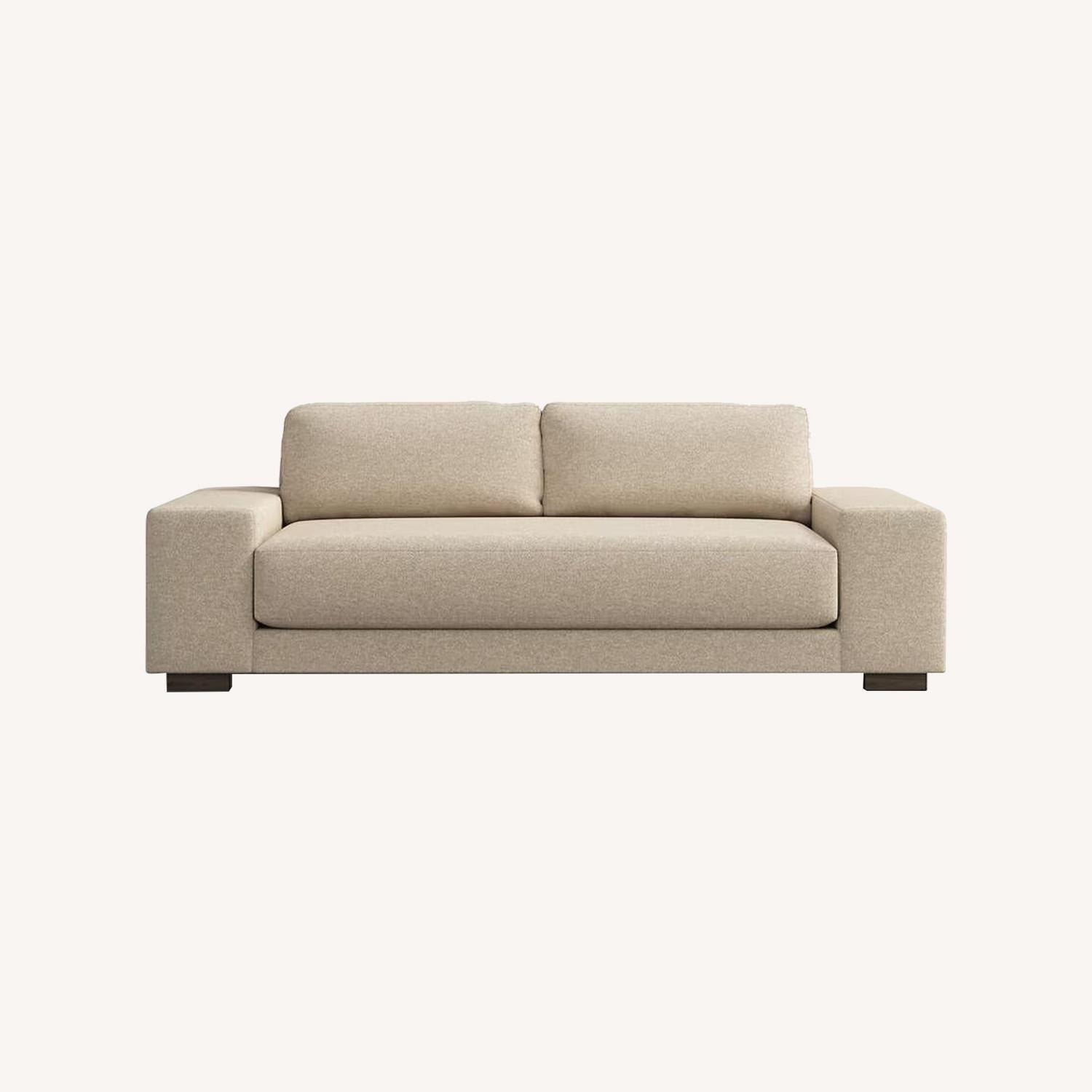 Crate & Barrel Horizon 88.5" Upholstered Sofa - image-0