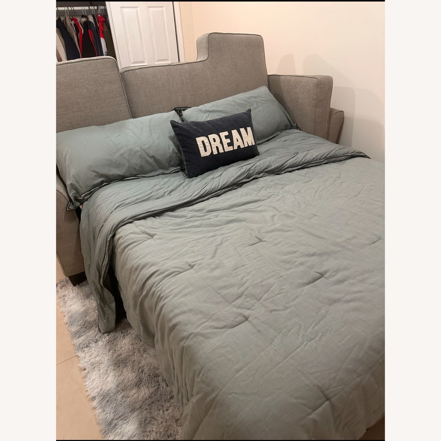 Asehely Kestrel Convertible Queen Sleeper Sofa - image-3