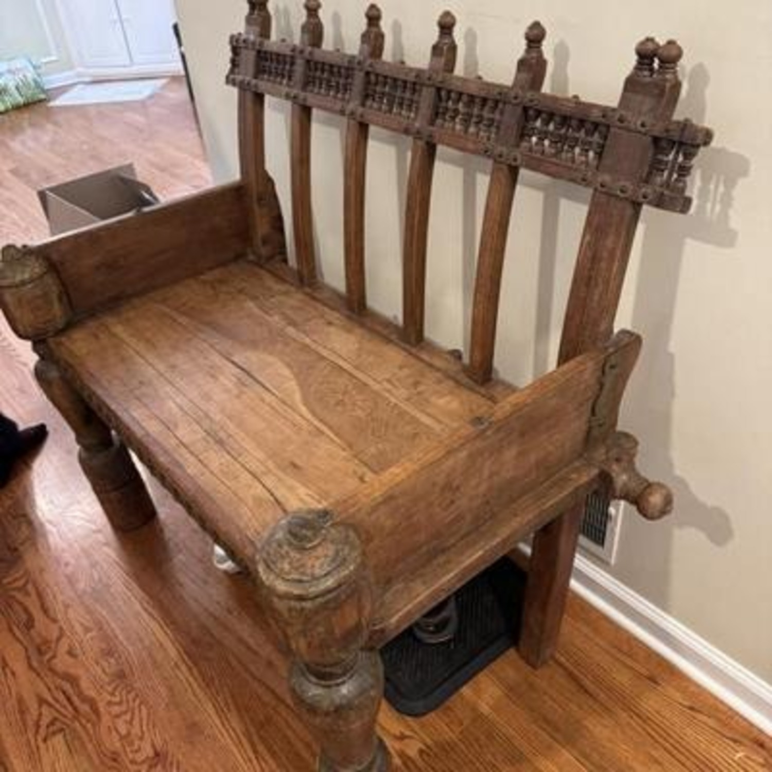 Carved Bench - image-9