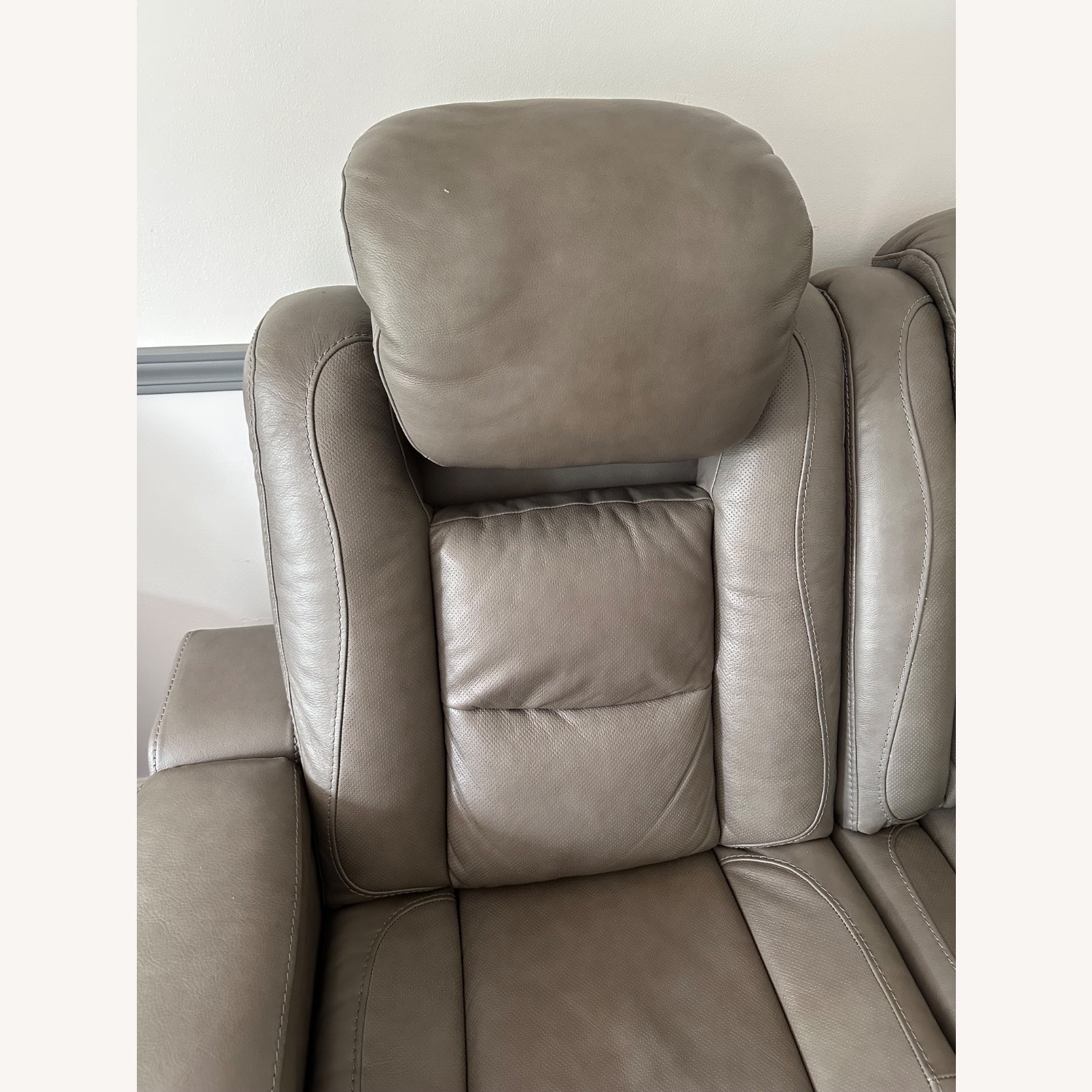 The Man-Den Triple  Leather Power Reclining Sofa  - image-6