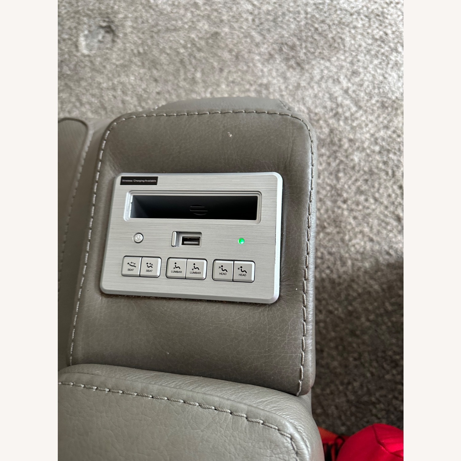The Man-Den Triple  Leather Power Reclining Sofa  - image-5