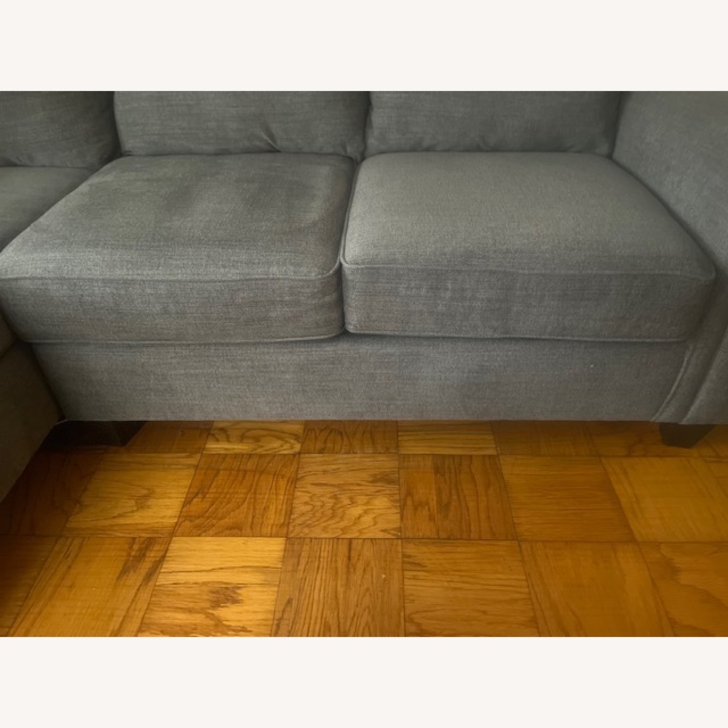 Raymour & Flanagan Chaise Sofa - image-9