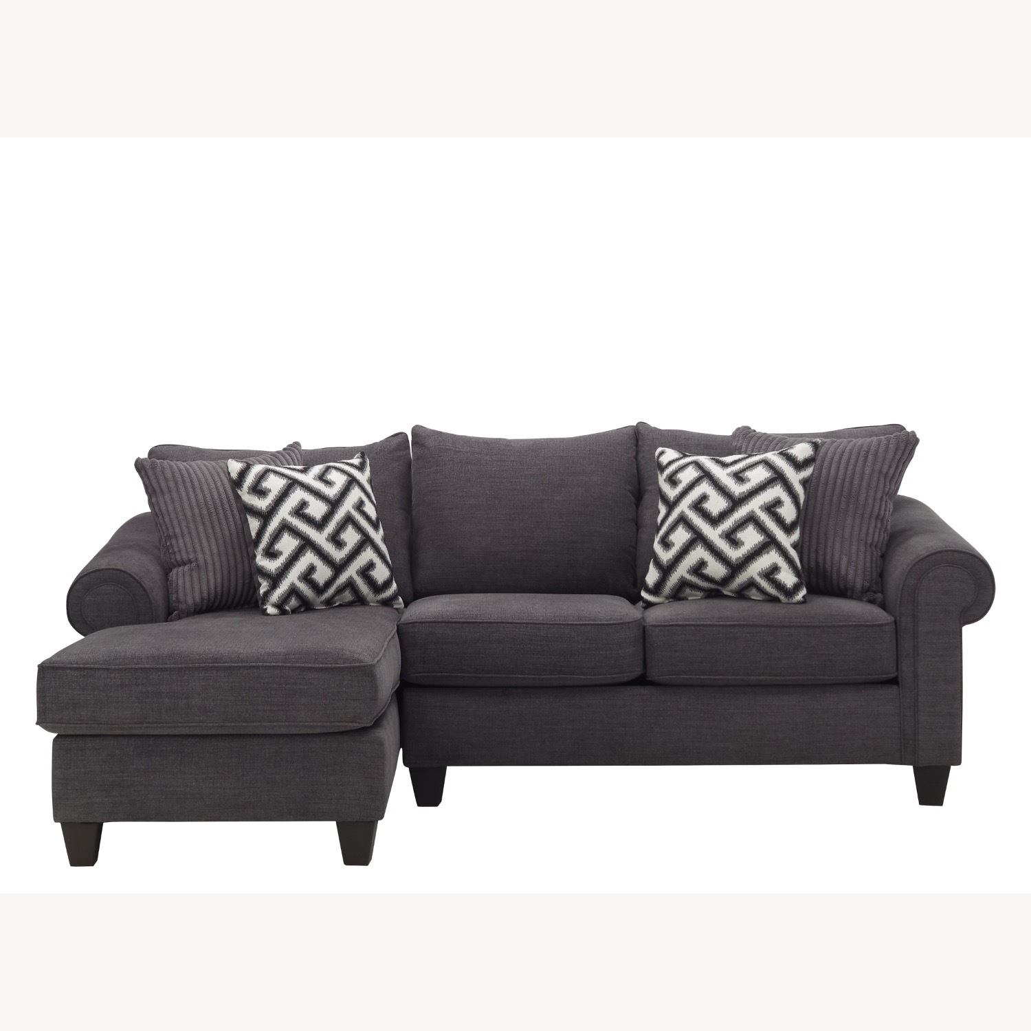 Raymour & Flanagan Chaise Sofa - image-19