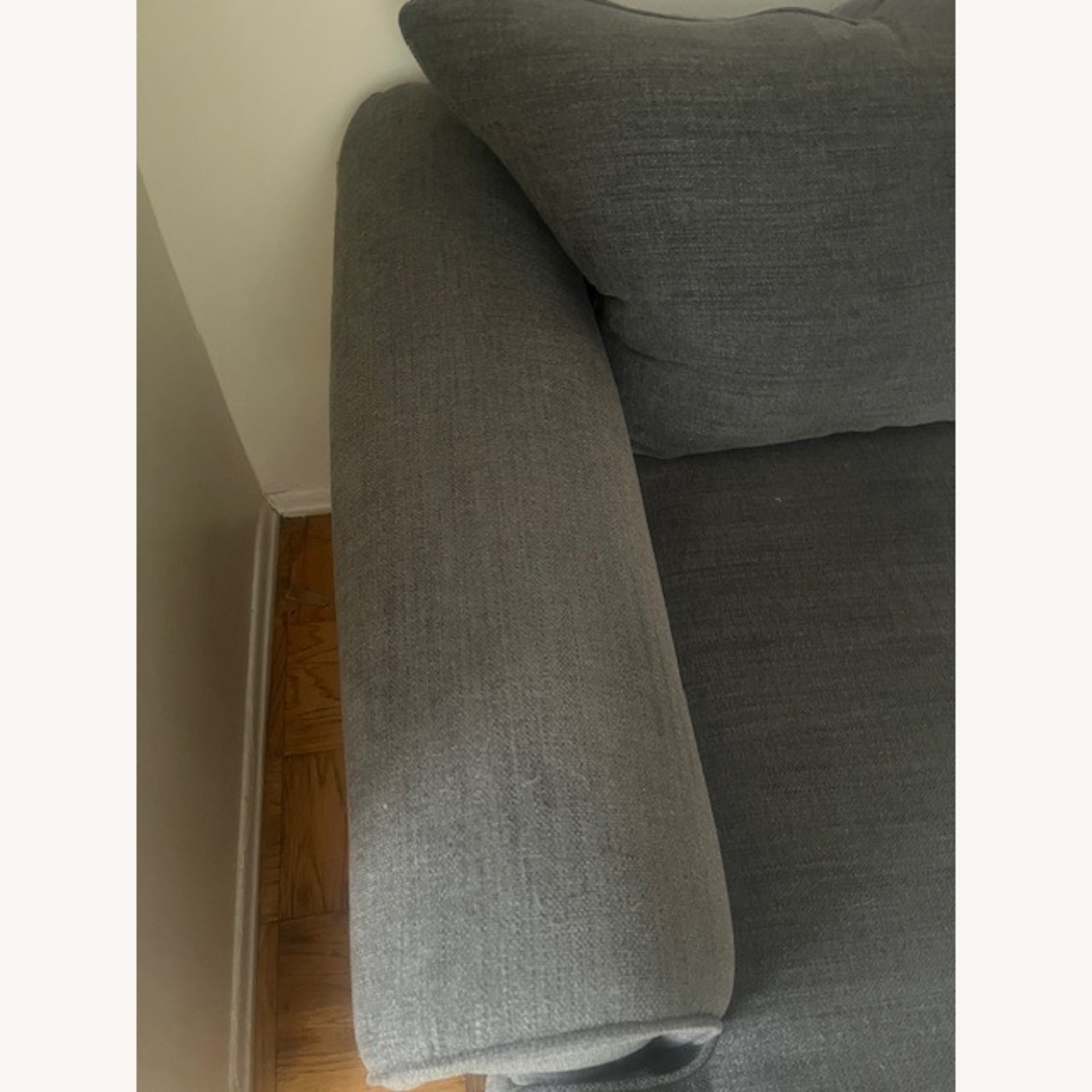 Raymour & Flanagan Chaise Sofa - image-4