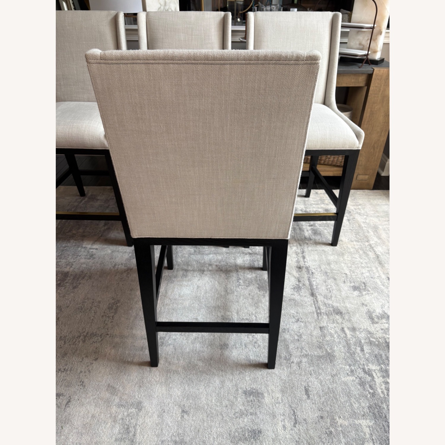 Restoration Hardware Leigh Armless Counter Stools  Set  - image-9