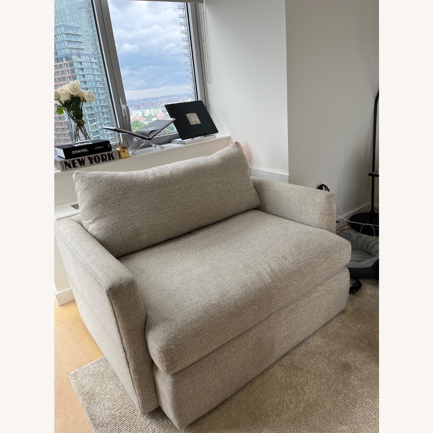 Crate Barrel Lounge Chair and a Half