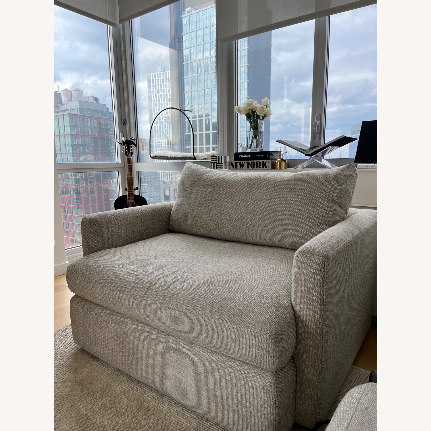 Crate Barrel Lounge Chair and a Half