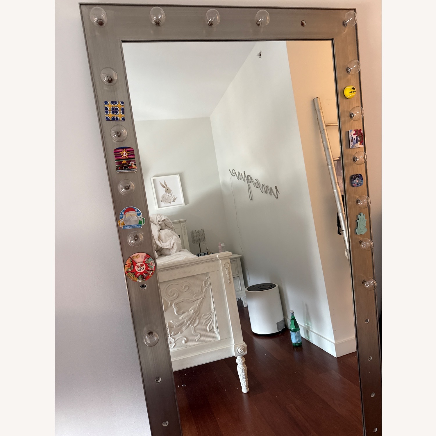 Restoration Hardware Illuminated Mirror - image-1