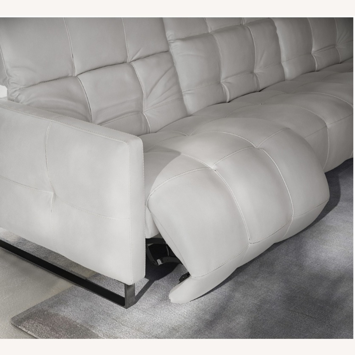 Natuzzi Philo Reclining Leather Sectional  - image-1