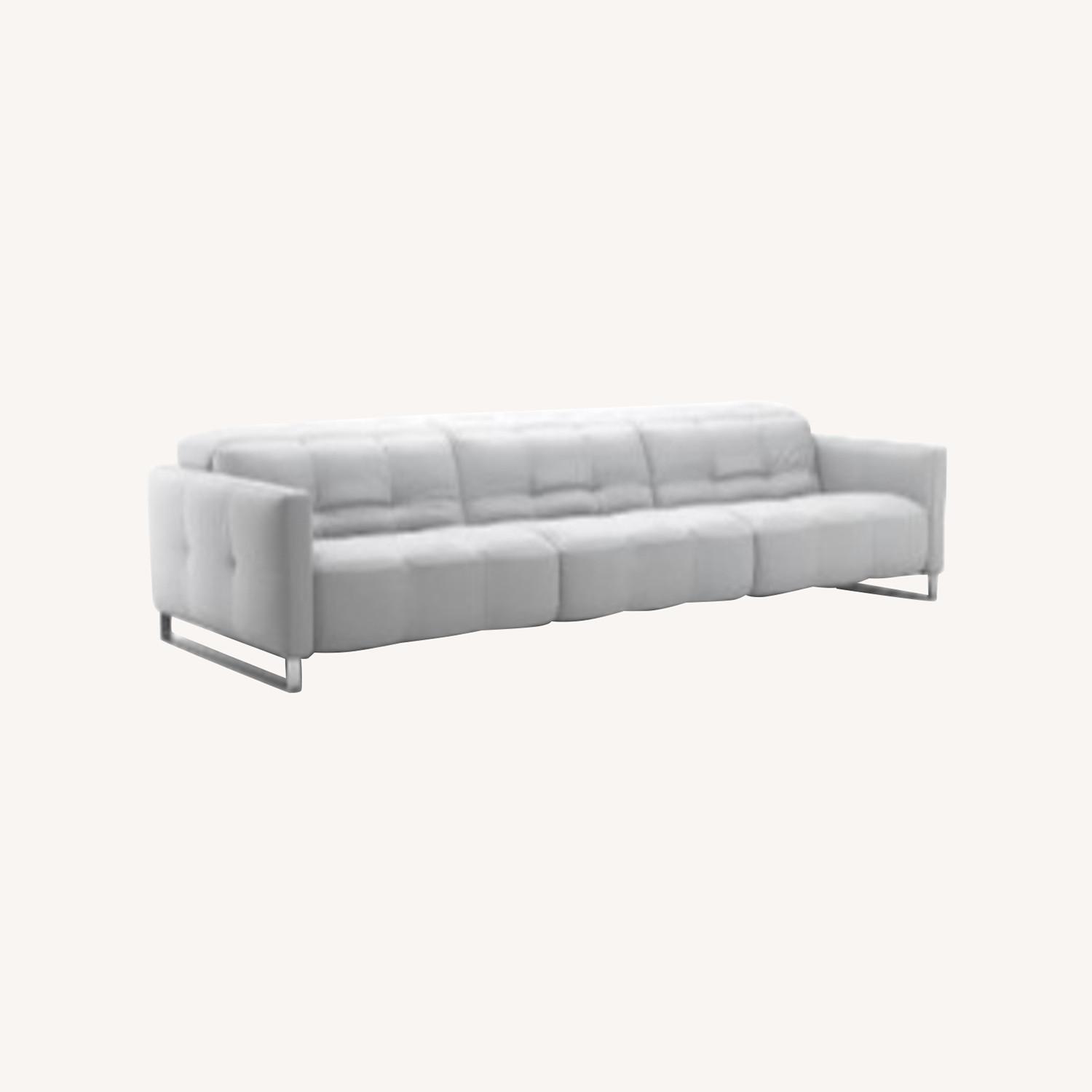 Natuzzi Philo Reclining Leather Sectional  - image-0