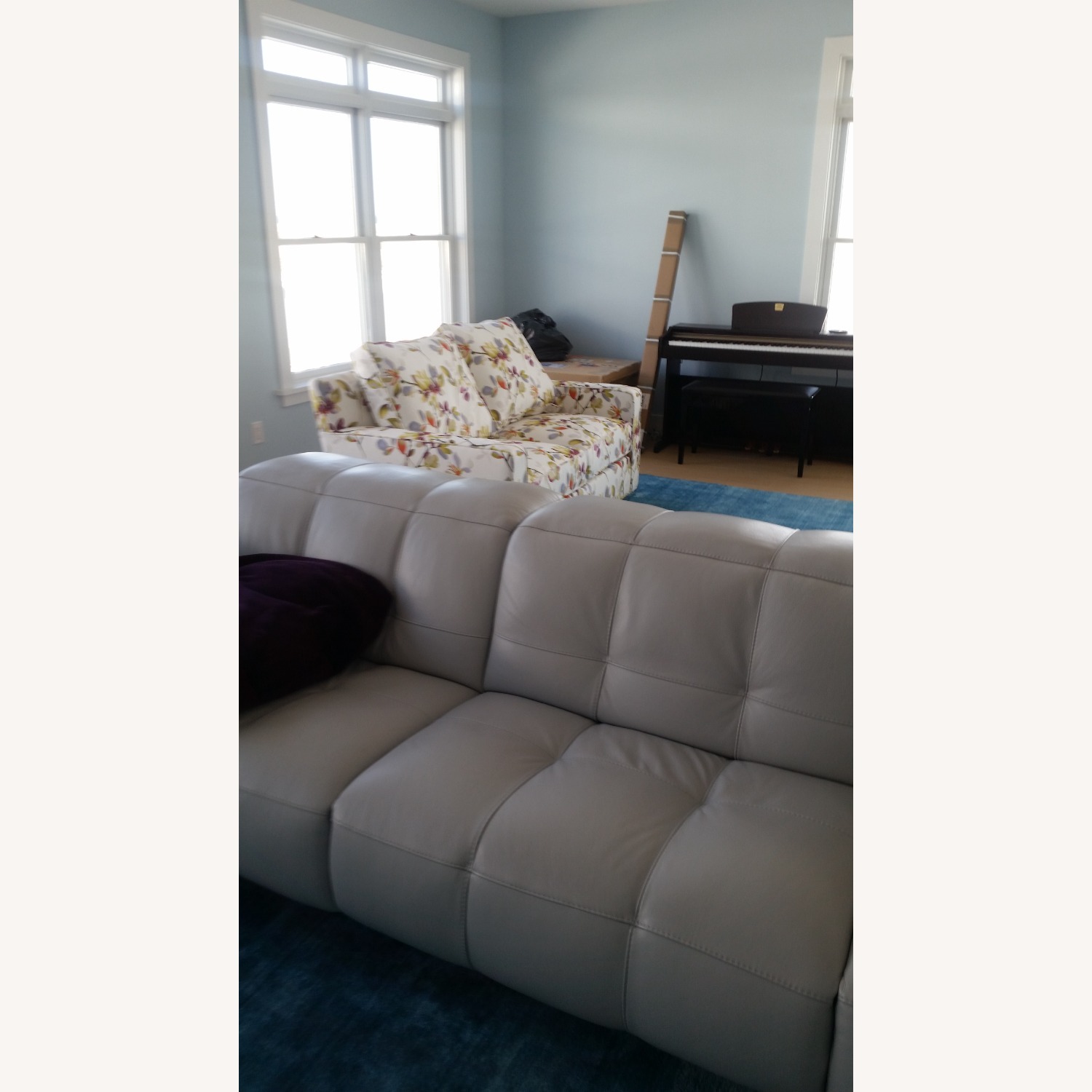 Natuzzi Philo Reclining Leather Sectional  - image-8
