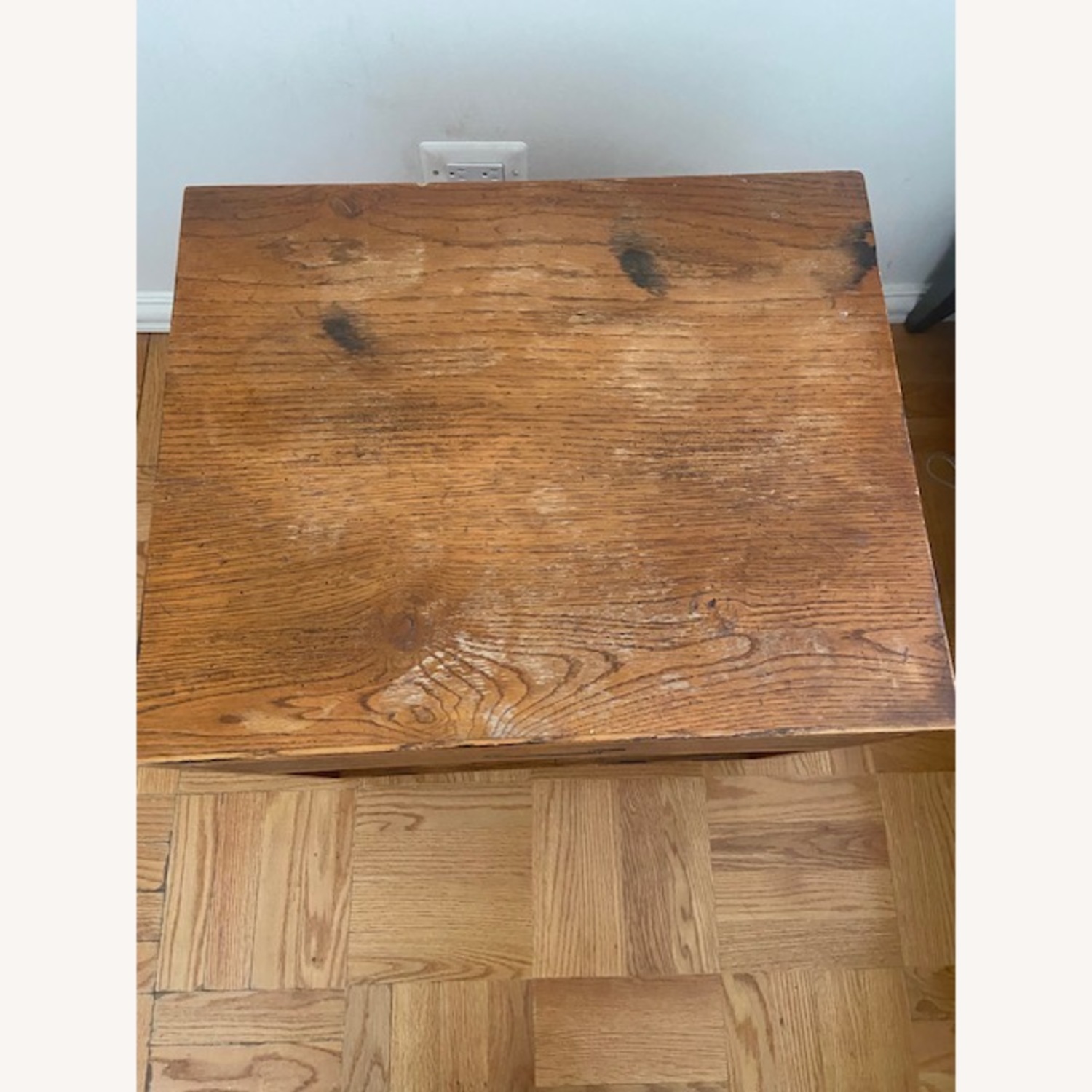 Henredon 1970's Campaign Style Nightstand - image-3