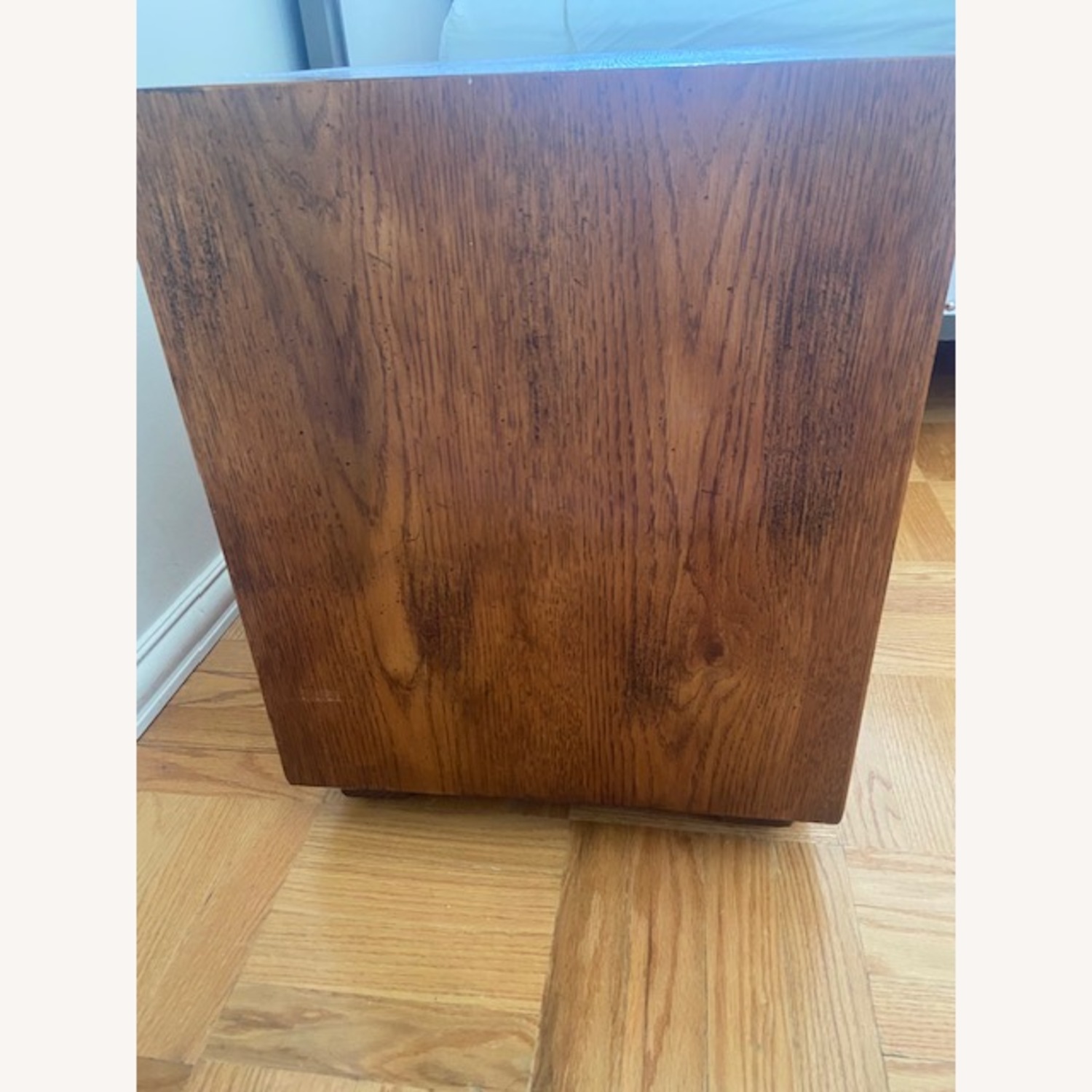 Henredon 1970's Campaign Style Nightstand - image-5