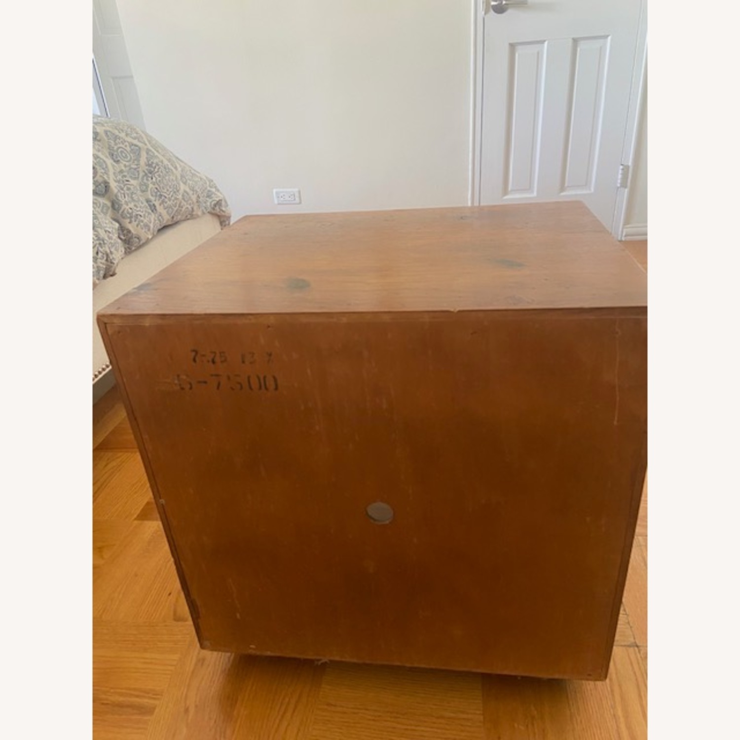 Henredon 1970's Campaign Style Nightstand - image-6