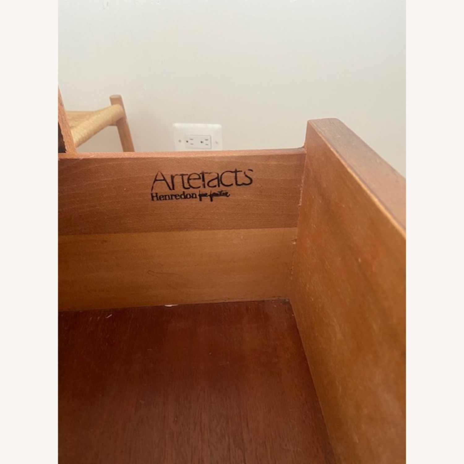 Henredon 1970's Campaign Style Nightstand - image-8