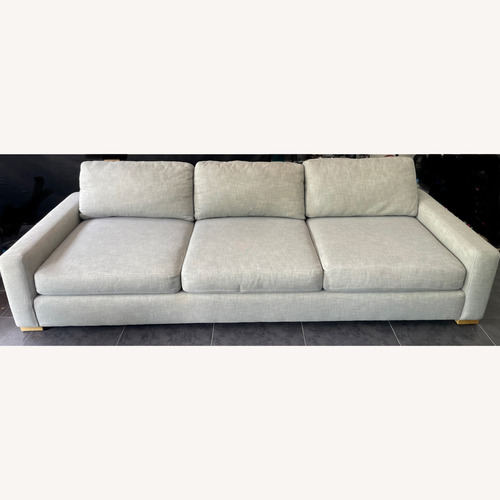 Used Restoration Hardware Gray Maxwell Sofa for sale on AptDeco